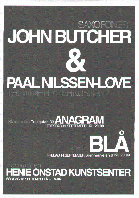 John Butcher & Paal Nilssen-Love Concert